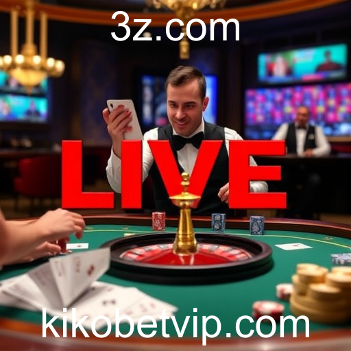 Kikobet e a Experiência Imersiva dos Jogos de Live Casino